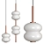 Sleek Design: Alda Pendant Lamp 3D model small image 3