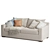 Sloan Sleeper Sofa: Modern Comfort for Any Space 3D model small image 5