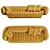 Tactile Sofa: Customizable Color 3D model small image 8