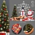 Festive Christmas Decor Set 3D model small image 6