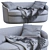 Ginevra Sofa: Italian Elegance for Your Home 3D model small image 4