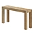 Arteriors Palmetto Console: Elegant and Functional Design 3D model small image 1