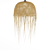 Handmade Rattan Pendant Lamp 3D model small image 5