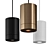 ILED Pendant Lamp: Modern Aluminum Design 3D model small image 3