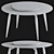 Elegant Olivya Stone Dining Table 3D model small image 5