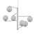 Stunning Celestial Chandelier 3D model small image 2