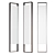 Modern Square and Rectangle Mirrors 3D model small image 2