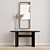 Modern Square and Rectangle Mirrors 3D model small image 7