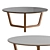 Branca Lisboa SUL Dining Table 3D model small image 1