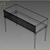 Sergio Arch.Mebel Walnut Console 3D model small image 3