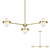 Marble Pyramid Pendant Lamp 3D model small image 1