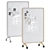 Bentwood Frame Mobile Glassboard 3D model small image 1