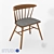 Dialma Brown Chairs: Stylish and Sturdy 3D model small image 1