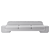 Modern White Lee Broom Street Sofa 3D model small image 3