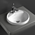 Sanita Luxe Art In - Surface-mounted Washbasin 3D model small image 1