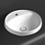 Sanita Luxe Art In - Surface-mounted Washbasin 3D model small image 7