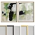 Contemporary Abstract Paintings Set 3D model small image 1