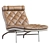 AV72 EJ230 Chaise Longue: Sleek Design & Superior Comfort 3D model small image 5
