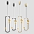 Sleek LED Pendant Lights - Lakka 3D model small image 2