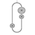 Sleek LED Pendant Lights - Lakka 3D model small image 3