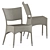 Amari Side Chair: Elegant and Contemporary 3D model small image 1