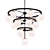 Elegant Alluria 36-inch Chandelier 3D model small image 1