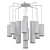 Bronze Foyer Chandelier, Strathmore 3D model small image 2