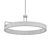 Pemberton Black Brass LED Pendant 3D model small image 2