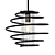 Vansbro Black Mini Pendant Light 3D model small image 1