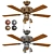 Faro MAEWO-001 Ceiling Fan 3D model small image 2