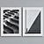 Modern Abstract Picture Frame Set 3D model small image 2