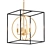 Syd 4-Light Foyer Pendant 3D model small image 1