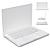 Sleek MacBook Pro in 5 Vibrant Colors 3D model small image 6