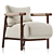 Nathy Diter: Stylish Italian Chair 3D model small image 1
