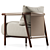 Nathy Diter: Stylish Italian Chair 3D model small image 2