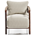 Nathy Diter: Stylish Italian Chair 3D model small image 3