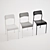 Minimalist Chair: IKEA ADDE 3D model small image 3