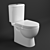 Elegant Sanita Luxe ART Toilet 3D model small image 2