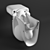 Elegant Sanita Luxe ART Toilet 3D model small image 1