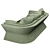 Victorian-Inspired Chianti Sofa 3D model small image 4