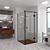 Sleek Loft Glass Shower Cabin 3D model small image 1