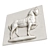 Elegant Equine Wall Art 3D model small image 4