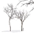 Winter Wonderland Tree Collection 3D model small image 1