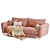 Cozy Squishmeister Sofa: The Ultimate in Comfort 3D model small image 6