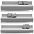 Gubi Modern Line Sofa Set 3D model small image 3