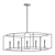Santina 5-Light Linear Suspension: Elegant Illumination 3D model small image 2