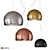 Sleek Pendant Light Kartell | Varied Sizes 3D model small image 1