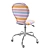 Pottery Barn Kids Upholstered Desk Chair 3D model small image 2