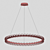 Modern Crystal LED Pendant Lamp - Laurel 3D model small image 2