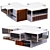 Sleek Modern House Design 3D model small image 1